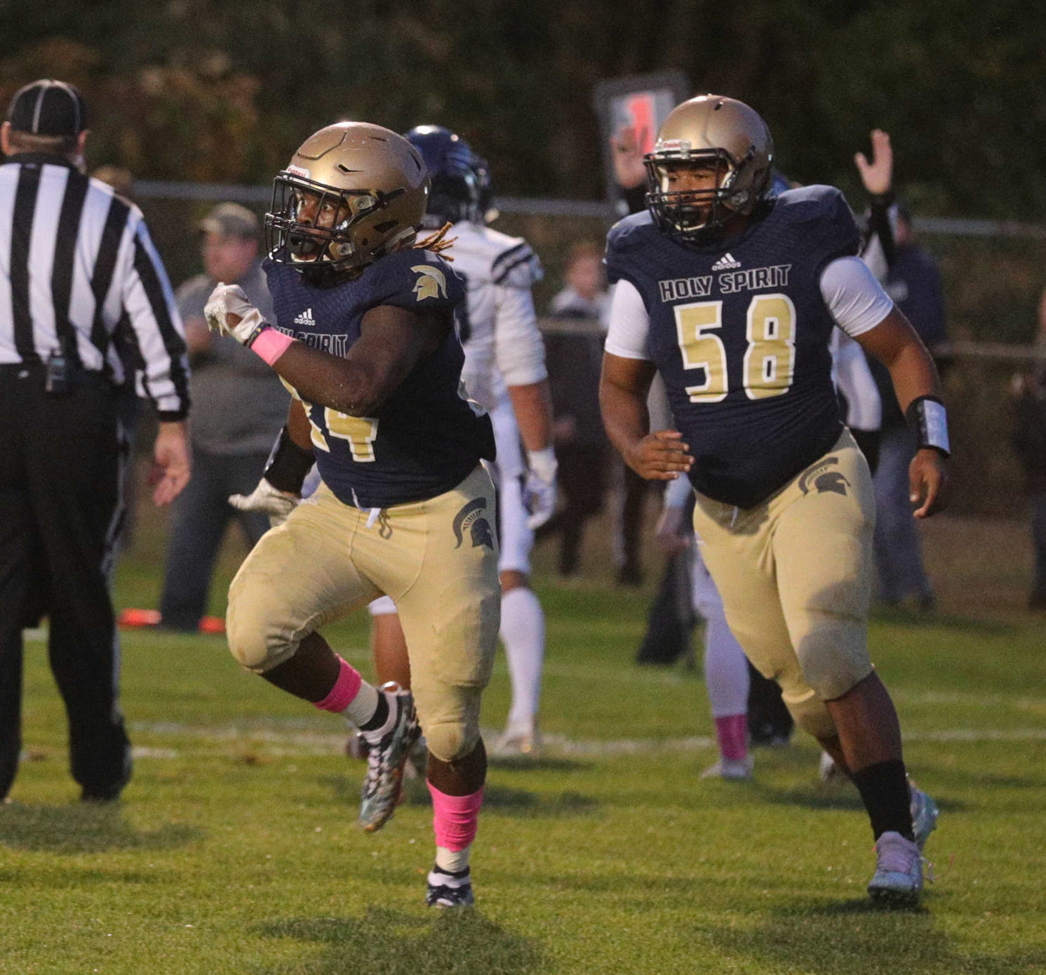 St. Augustine Prep vs Holy Spirit football game